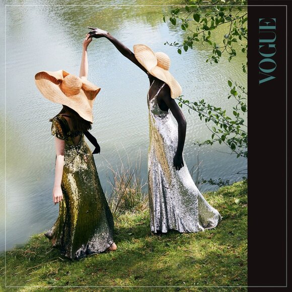 $4990 New Temperley London Superwoman Ruth Ice Blue and Silver Runway Gown - Picture 16 of 16